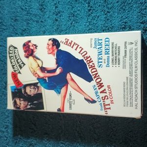 It's a wonderful life vhs tape movie